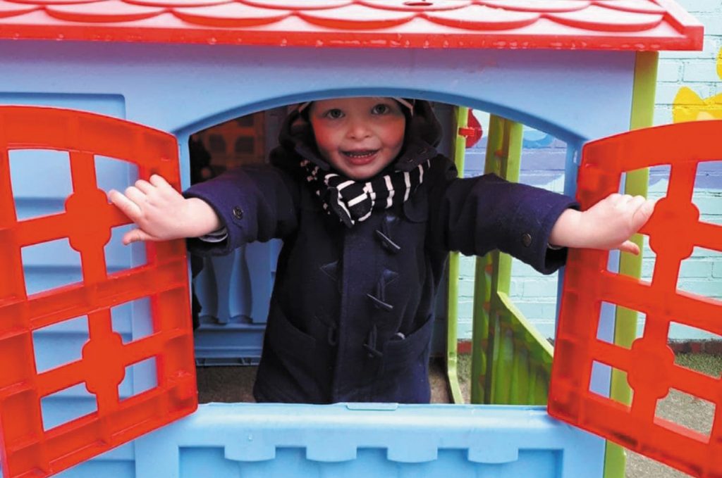 Buitenspelen bij kinderopvang Groningen noorderplantsoen MoreThanKidz