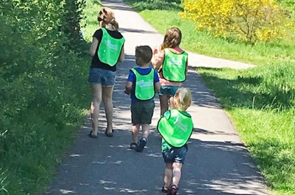 wandelen bij kinderopvang Zuidwolde MoreThanKidz